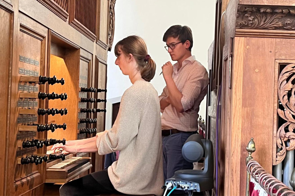 Youth Organ Course practice