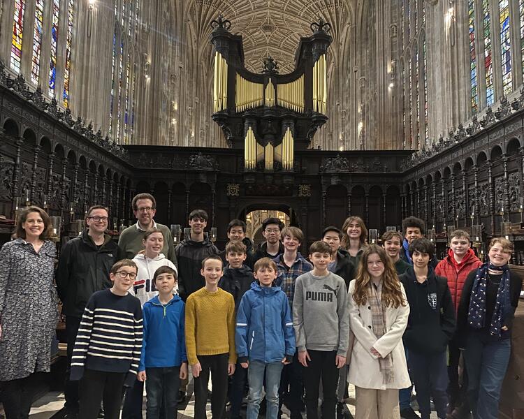 Young Organisists Course Trip to Cambridge