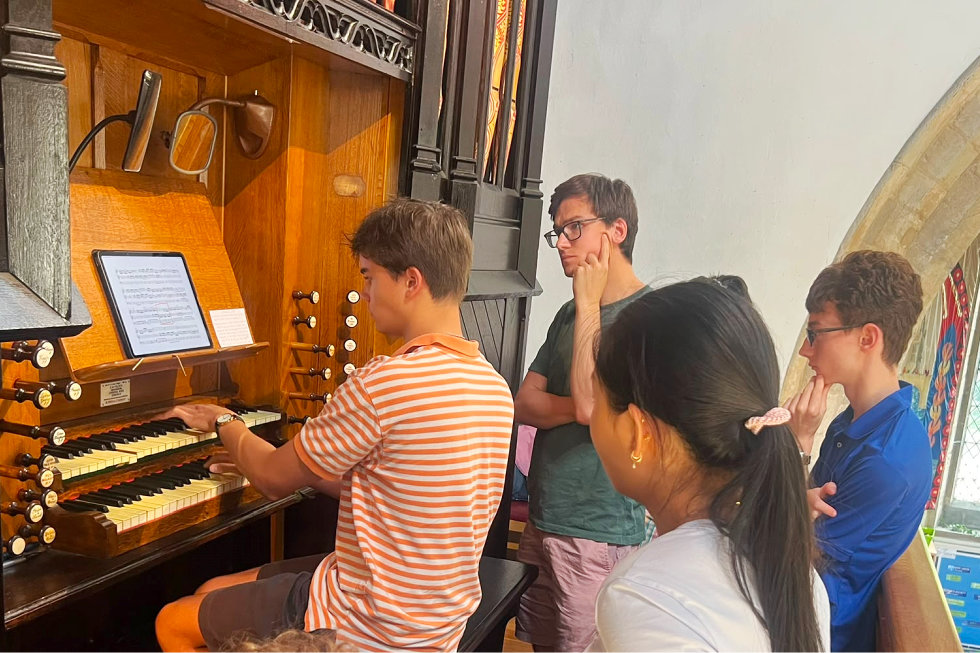 Organist Summer School with Oundle Tutor