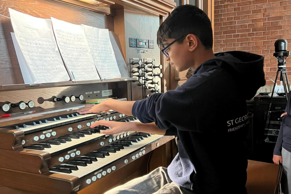 POTS Youth Organist Course Pupil